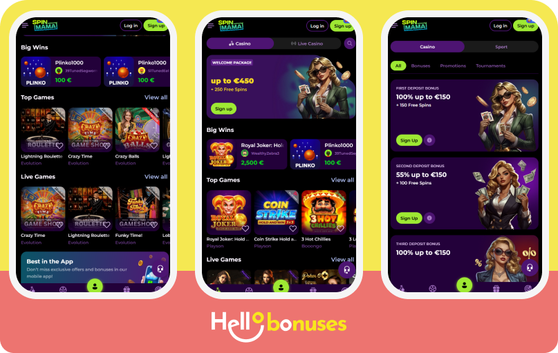 Spinmama Casino - Twoja brama do wspaniałych gier online